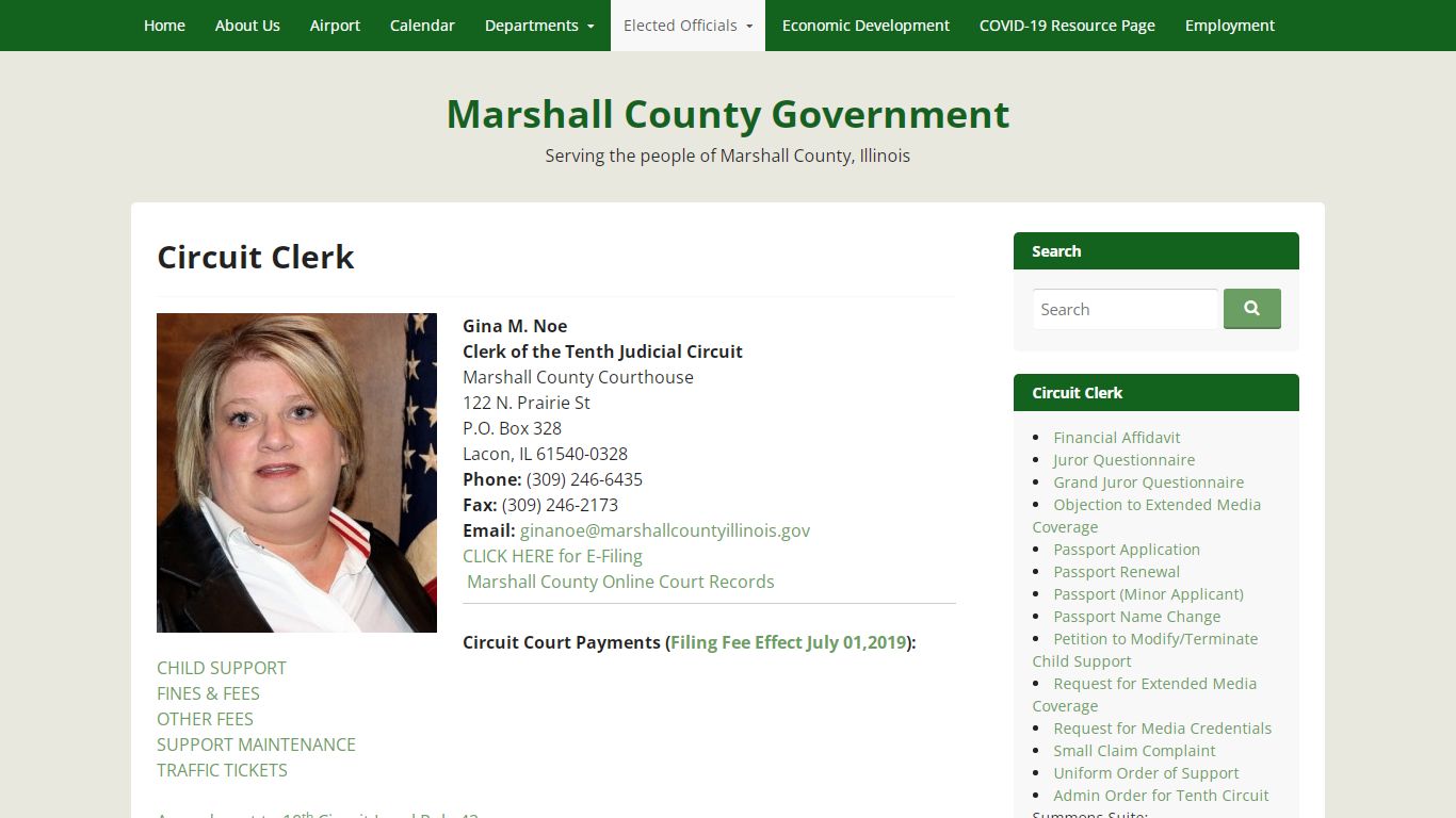 Circuit Clerk | Marshall County Government
